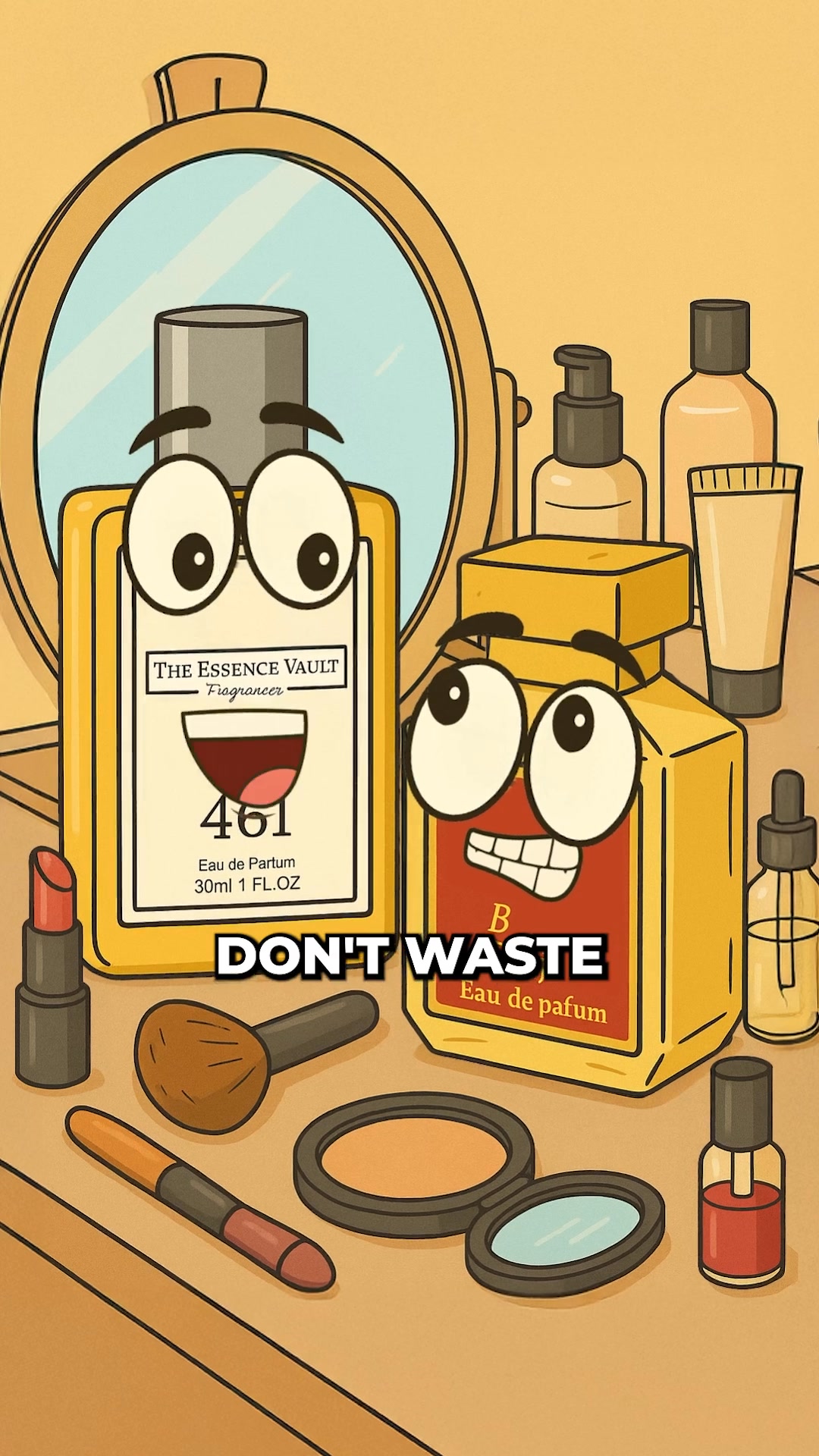 The Essence Vault ad creative (Video)