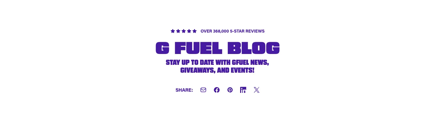 g fuel blog from G FUEL