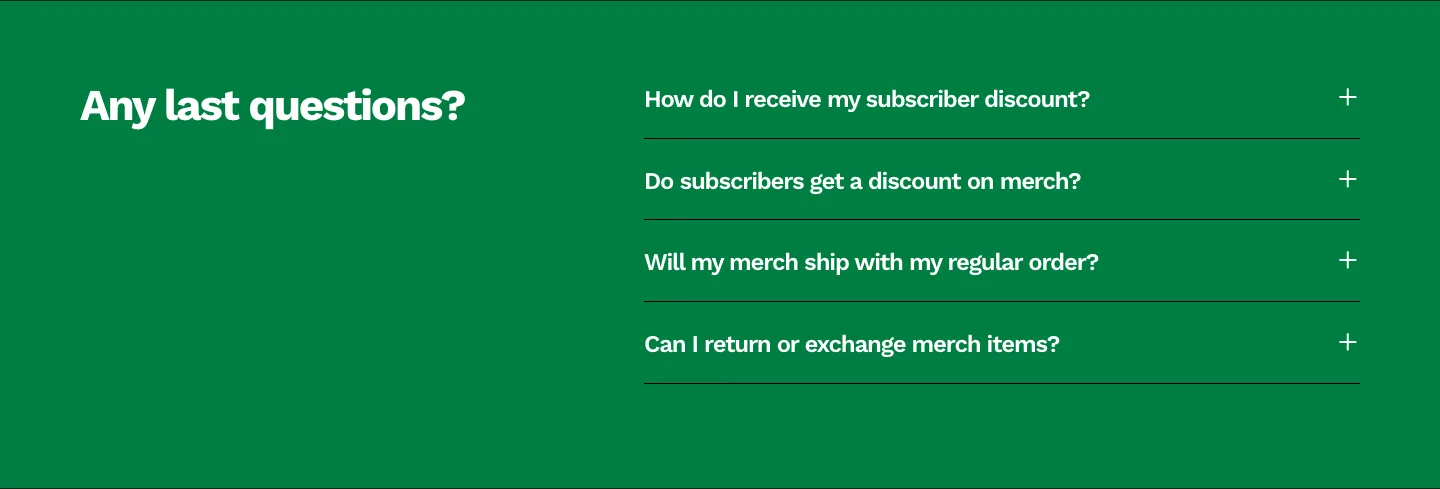 FAQ from Grüns