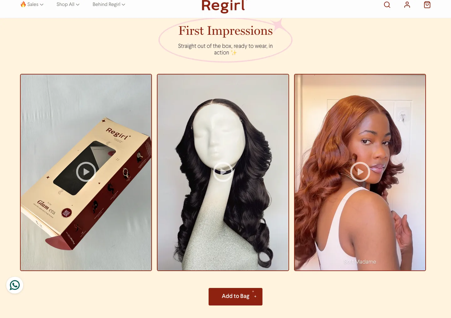 Trust signals from Regirl 