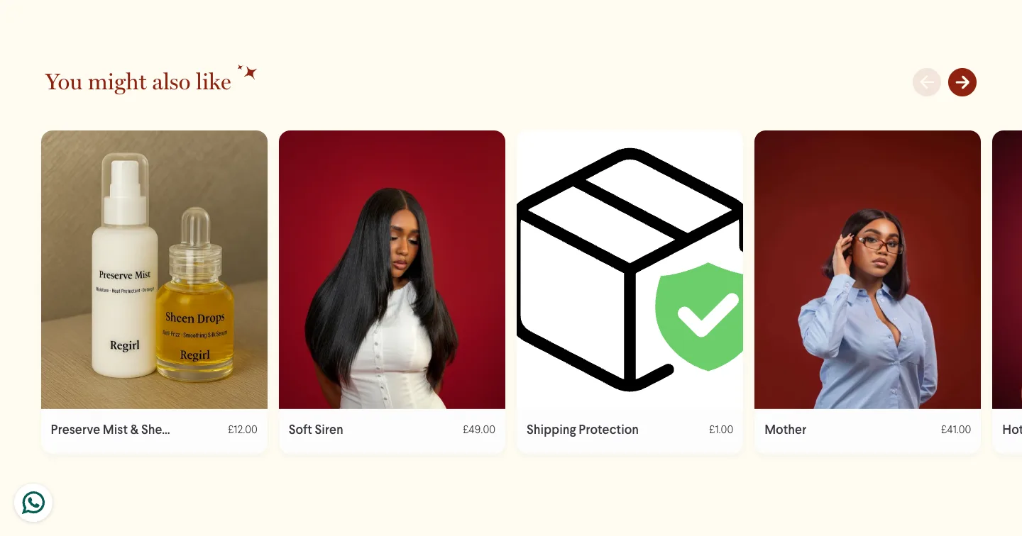 Featured products from Regirl 